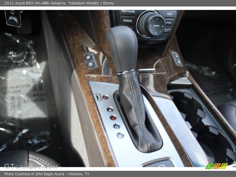 Palladium Metallic / Ebony 2013 Acura MDX SH-AWD Advance