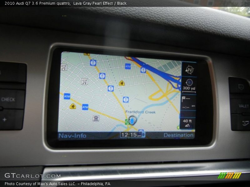 Lava Gray Pearl Effect / Black 2010 Audi Q7 3.6 Premium quattro