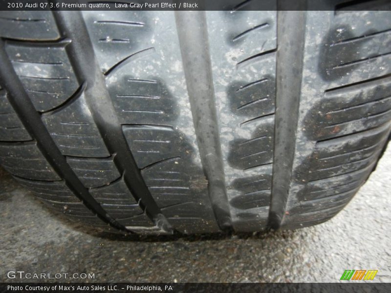 Lava Gray Pearl Effect / Black 2010 Audi Q7 3.6 Premium quattro