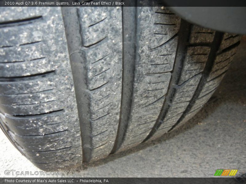 Lava Gray Pearl Effect / Black 2010 Audi Q7 3.6 Premium quattro