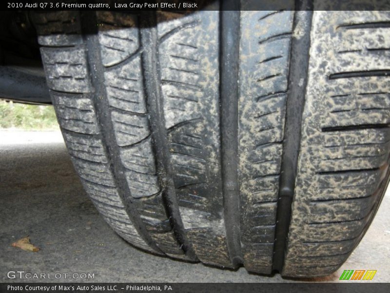 Lava Gray Pearl Effect / Black 2010 Audi Q7 3.6 Premium quattro