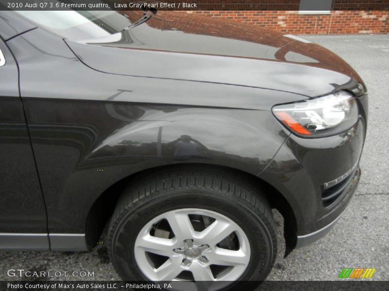 Lava Gray Pearl Effect / Black 2010 Audi Q7 3.6 Premium quattro