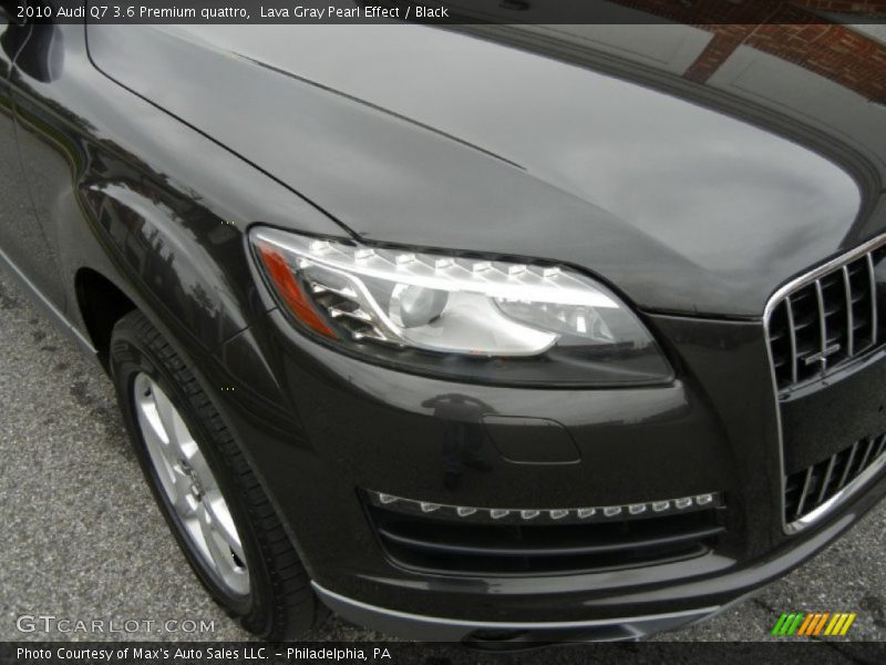 Lava Gray Pearl Effect / Black 2010 Audi Q7 3.6 Premium quattro