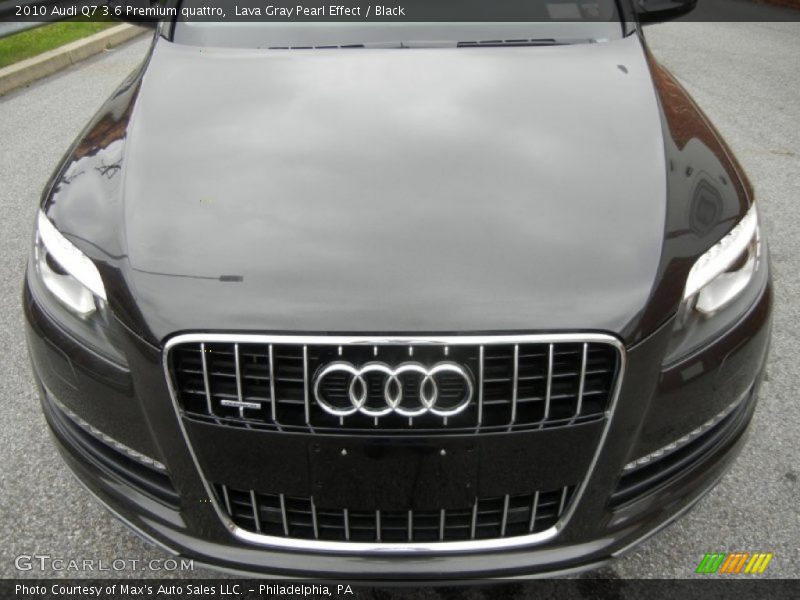 Lava Gray Pearl Effect / Black 2010 Audi Q7 3.6 Premium quattro
