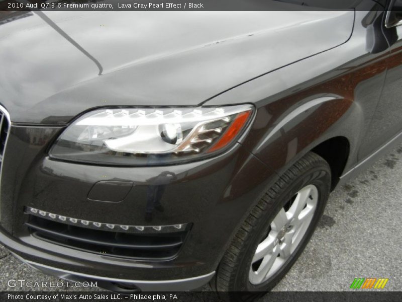 Lava Gray Pearl Effect / Black 2010 Audi Q7 3.6 Premium quattro