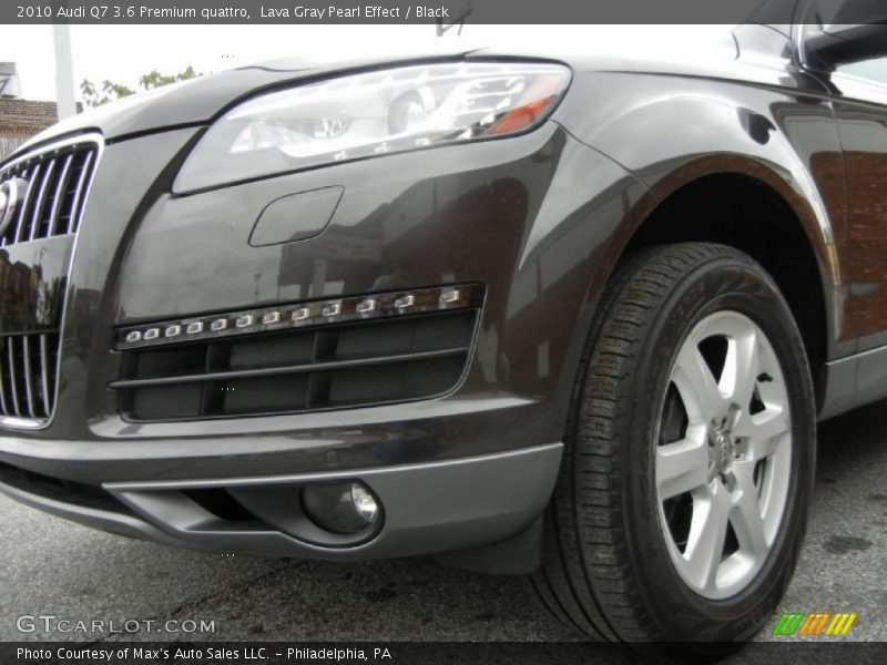 Lava Gray Pearl Effect / Black 2010 Audi Q7 3.6 Premium quattro