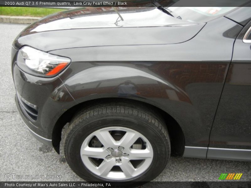 Lava Gray Pearl Effect / Black 2010 Audi Q7 3.6 Premium quattro