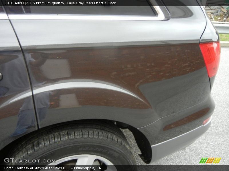 Lava Gray Pearl Effect / Black 2010 Audi Q7 3.6 Premium quattro