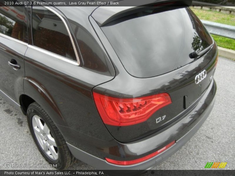 Lava Gray Pearl Effect / Black 2010 Audi Q7 3.6 Premium quattro