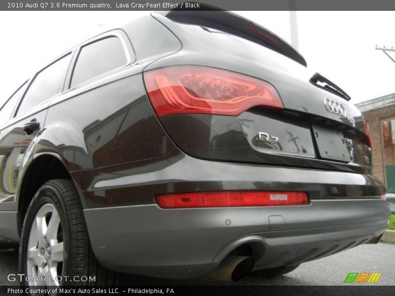 Lava Gray Pearl Effect / Black 2010 Audi Q7 3.6 Premium quattro