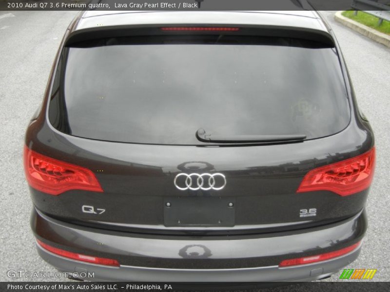 Lava Gray Pearl Effect / Black 2010 Audi Q7 3.6 Premium quattro