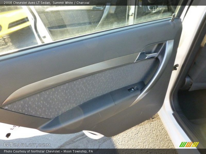 Summit White / Charcoal 2008 Chevrolet Aveo LT Sedan