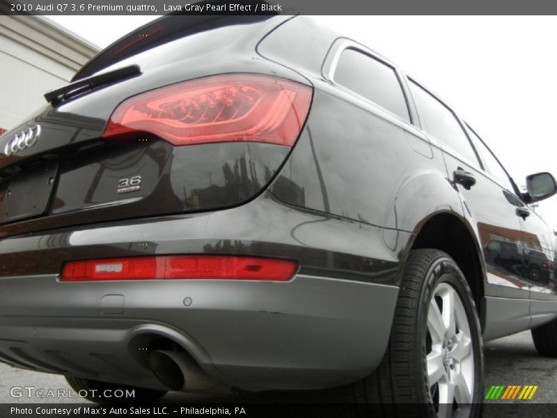 Lava Gray Pearl Effect / Black 2010 Audi Q7 3.6 Premium quattro