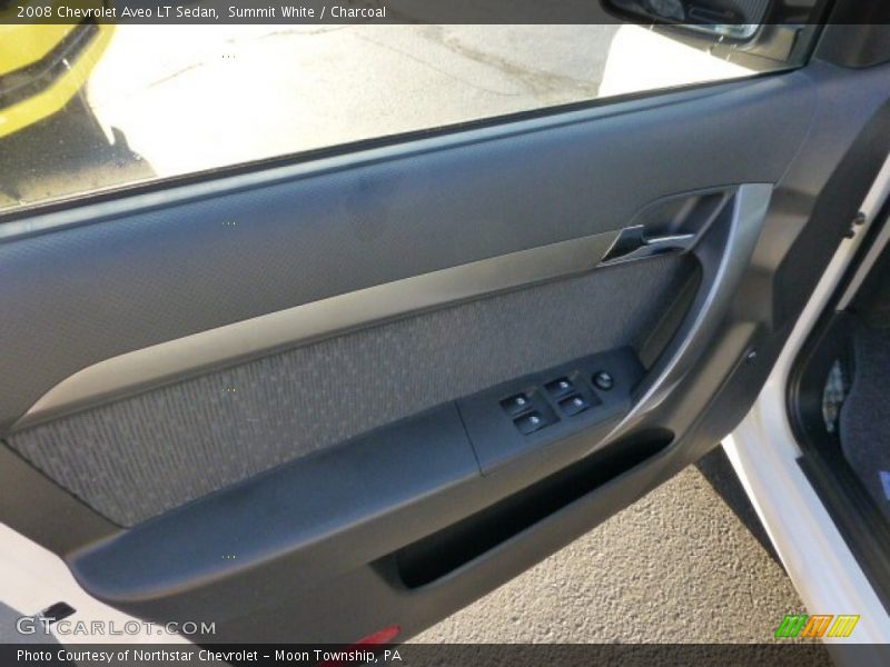 Summit White / Charcoal 2008 Chevrolet Aveo LT Sedan