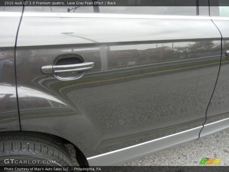 Lava Gray Pearl Effect / Black 2010 Audi Q7 3.6 Premium quattro
