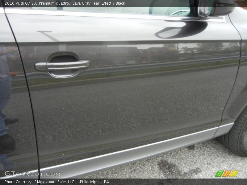 Lava Gray Pearl Effect / Black 2010 Audi Q7 3.6 Premium quattro