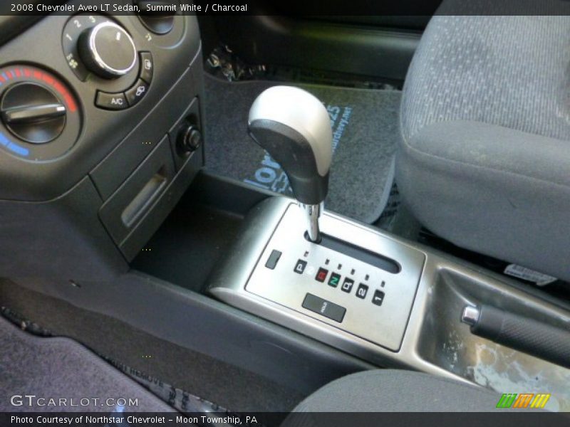 Summit White / Charcoal 2008 Chevrolet Aveo LT Sedan