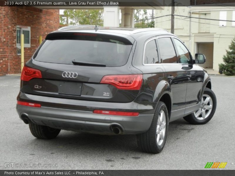 Lava Gray Pearl Effect / Black 2010 Audi Q7 3.6 Premium quattro