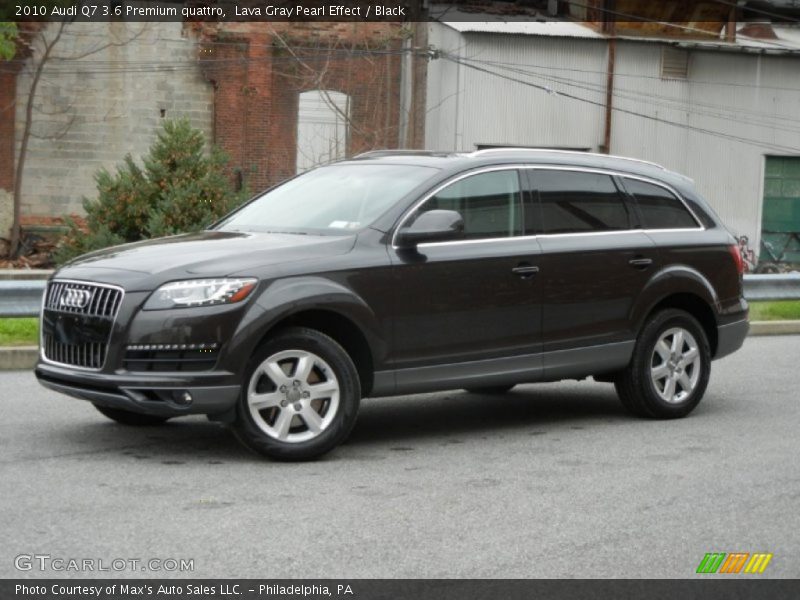 Lava Gray Pearl Effect / Black 2010 Audi Q7 3.6 Premium quattro