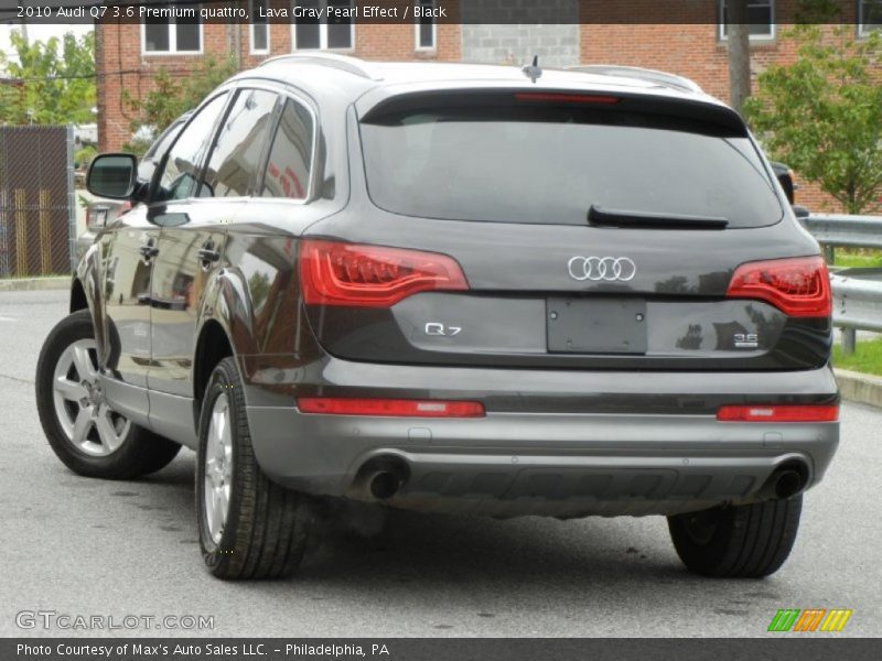 Lava Gray Pearl Effect / Black 2010 Audi Q7 3.6 Premium quattro