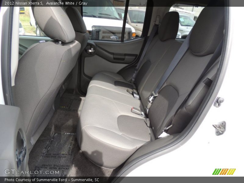 Avalanche White / Gray 2012 Nissan Xterra S