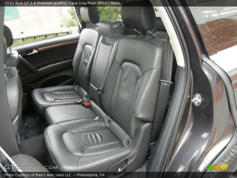 Lava Gray Pearl Effect / Black 2010 Audi Q7 3.6 Premium quattro