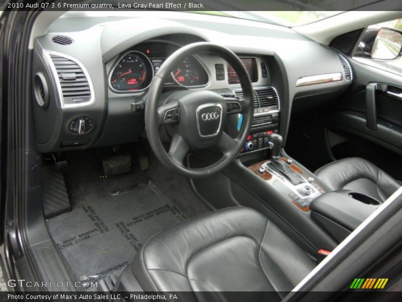 Lava Gray Pearl Effect / Black 2010 Audi Q7 3.6 Premium quattro