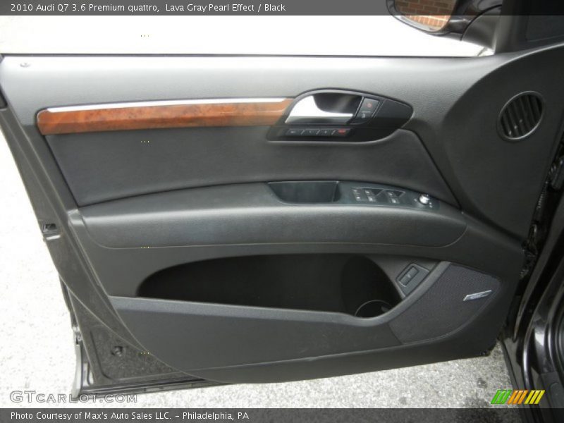 Lava Gray Pearl Effect / Black 2010 Audi Q7 3.6 Premium quattro