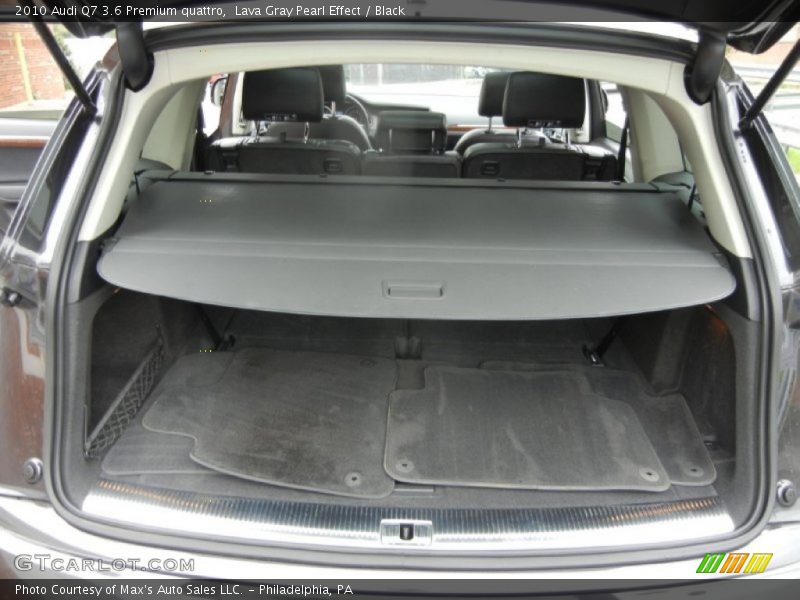 Lava Gray Pearl Effect / Black 2010 Audi Q7 3.6 Premium quattro