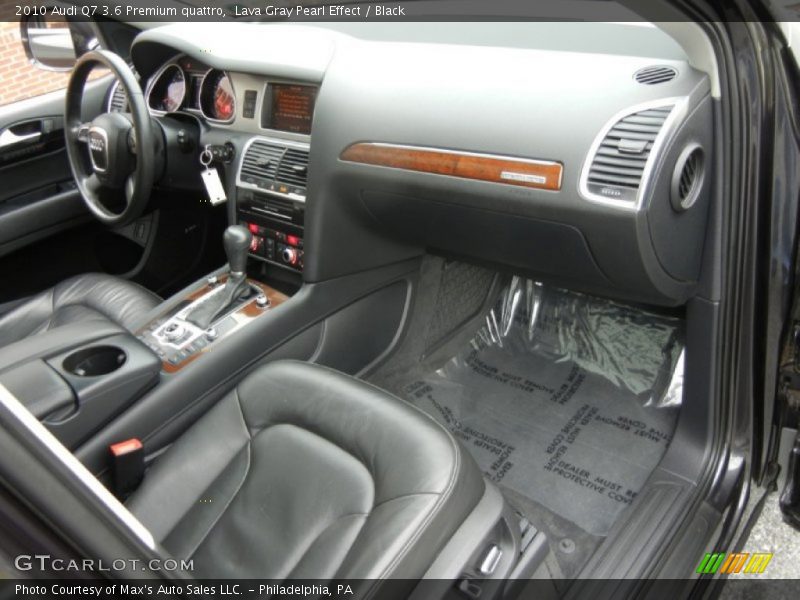 Lava Gray Pearl Effect / Black 2010 Audi Q7 3.6 Premium quattro