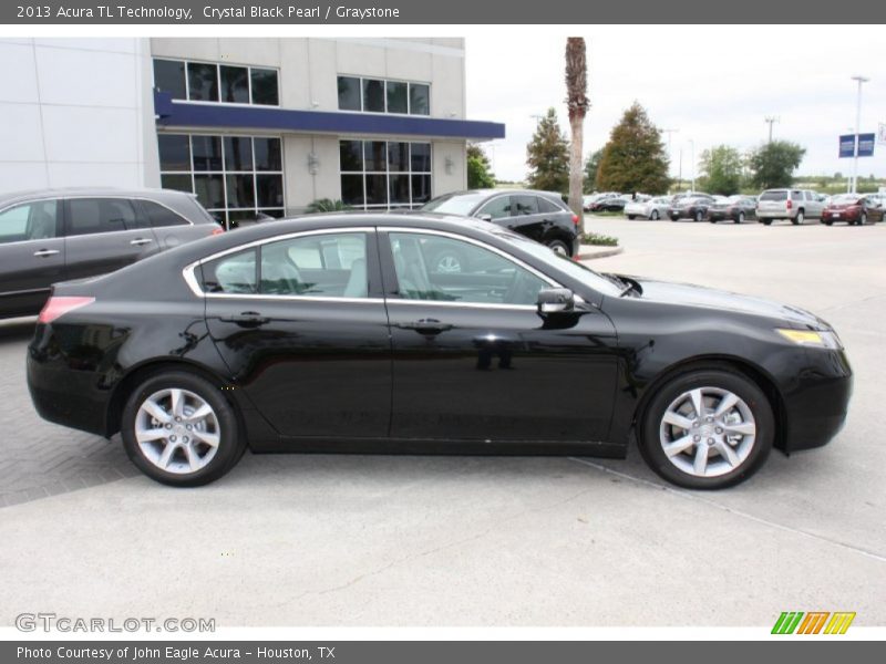 Crystal Black Pearl / Graystone 2013 Acura TL Technology