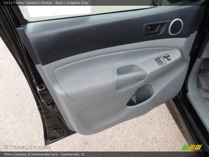 Black / Graphite Gray 2011 Toyota Tacoma X-Runner