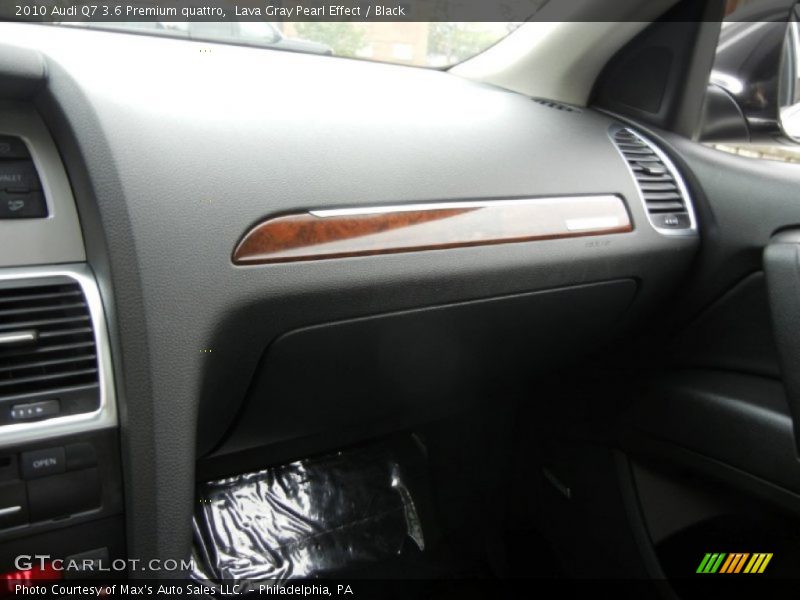 Lava Gray Pearl Effect / Black 2010 Audi Q7 3.6 Premium quattro
