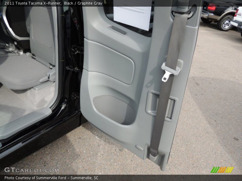 Black / Graphite Gray 2011 Toyota Tacoma X-Runner