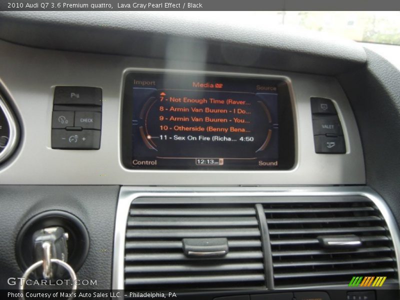 Lava Gray Pearl Effect / Black 2010 Audi Q7 3.6 Premium quattro