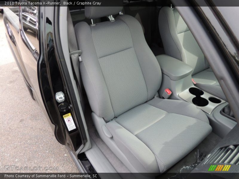 Black / Graphite Gray 2011 Toyota Tacoma X-Runner