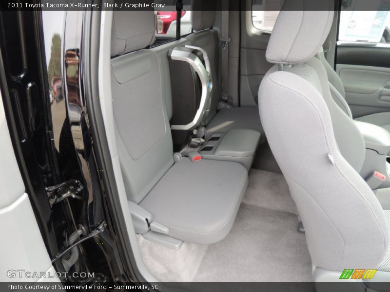  2011 Tacoma X-Runner Graphite Gray Interior