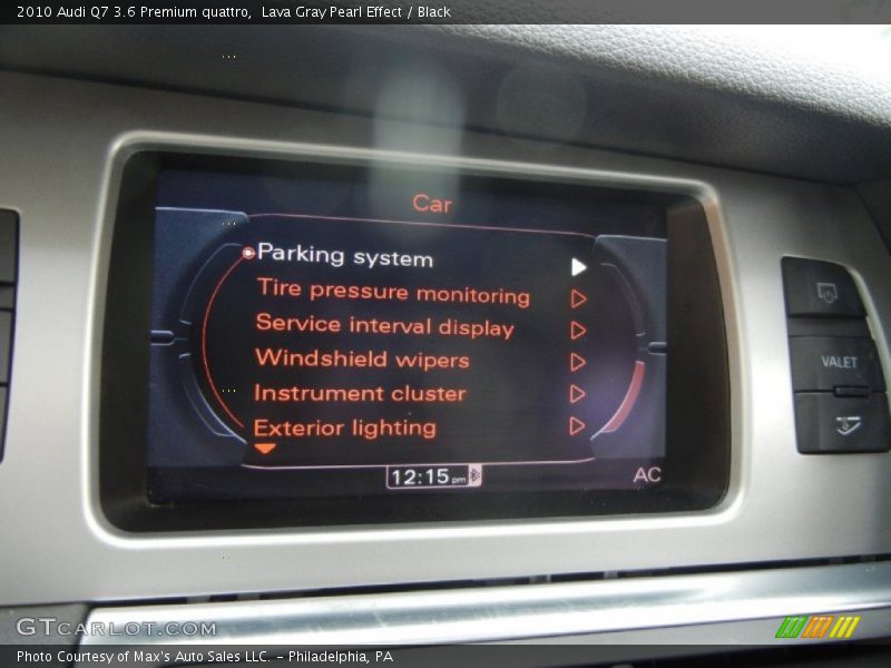 Lava Gray Pearl Effect / Black 2010 Audi Q7 3.6 Premium quattro