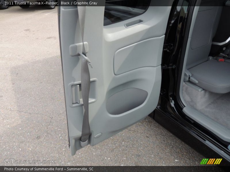 Black / Graphite Gray 2011 Toyota Tacoma X-Runner