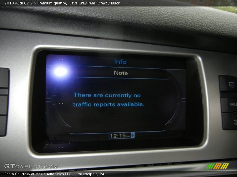 Lava Gray Pearl Effect / Black 2010 Audi Q7 3.6 Premium quattro