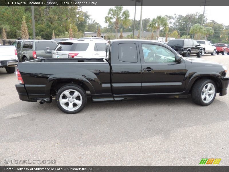 Black / Graphite Gray 2011 Toyota Tacoma X-Runner