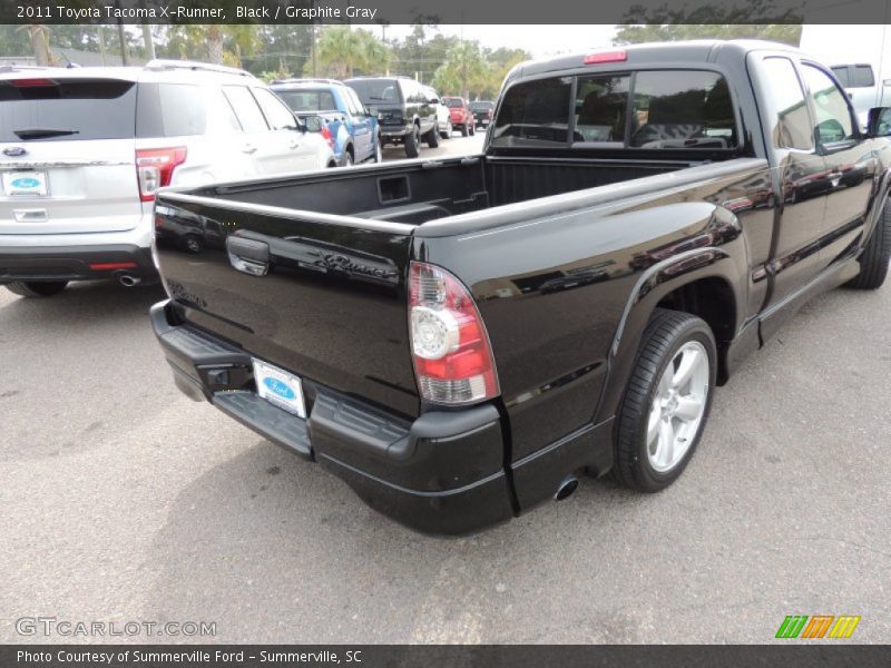 Black / Graphite Gray 2011 Toyota Tacoma X-Runner