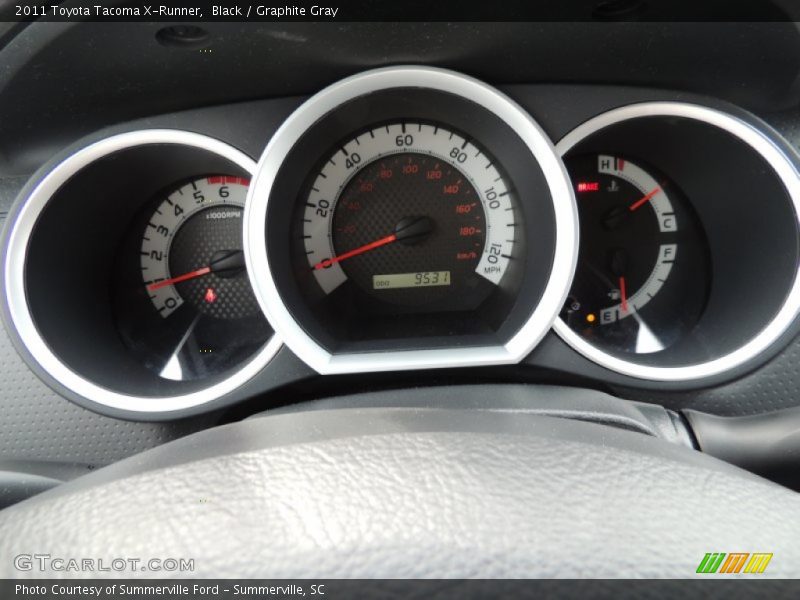  2011 Tacoma X-Runner X-Runner Gauges