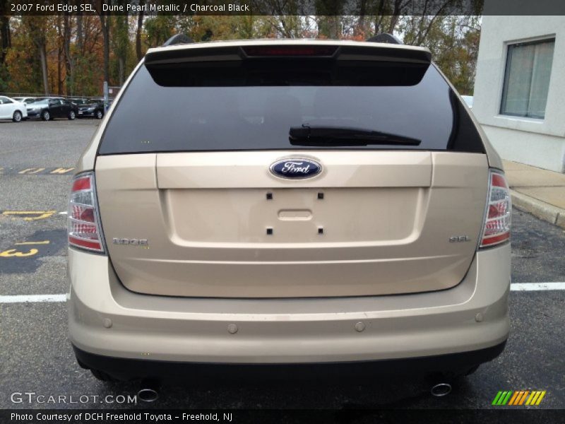 Dune Pearl Metallic / Charcoal Black 2007 Ford Edge SEL