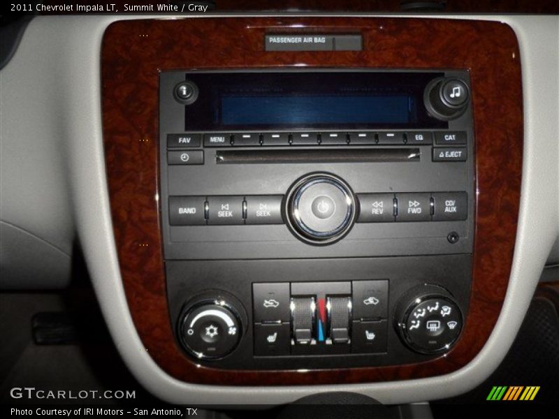 Summit White / Gray 2011 Chevrolet Impala LT