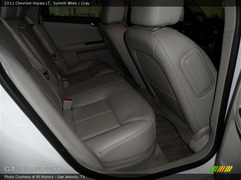 Summit White / Gray 2011 Chevrolet Impala LT