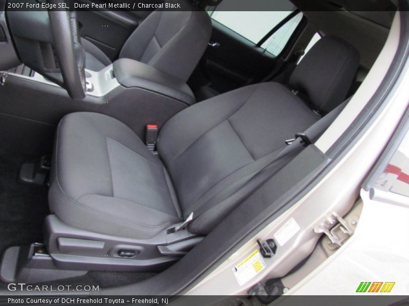Dune Pearl Metallic / Charcoal Black 2007 Ford Edge SEL