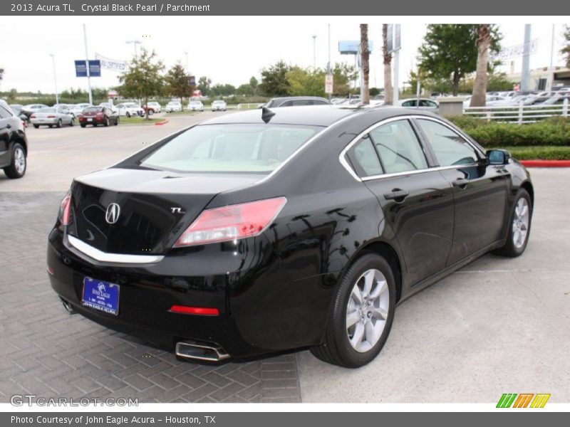 Crystal Black Pearl / Parchment 2013 Acura TL