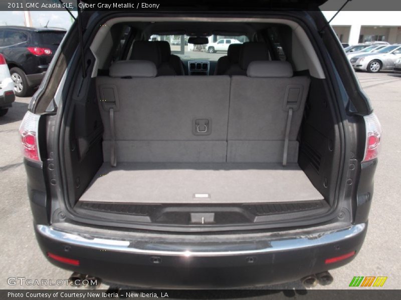 Cyber Gray Metallic / Ebony 2011 GMC Acadia SLE