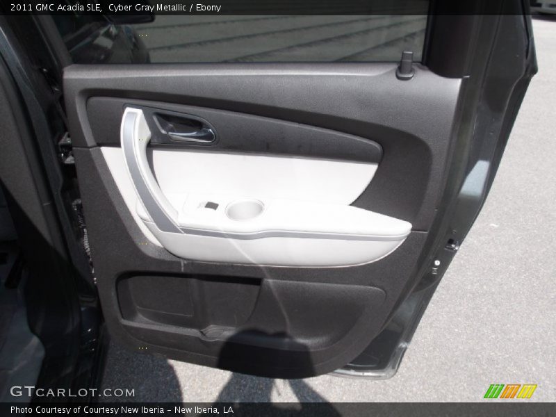 Cyber Gray Metallic / Ebony 2011 GMC Acadia SLE